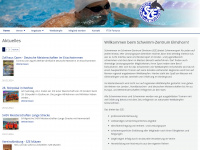 sze-schwimmen.de Webseite Vorschau