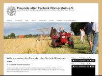 freunde-alter-technik-roemerstein.de Webseite Vorschau