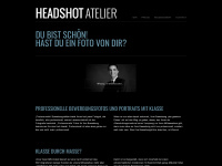 headshotatelier.de Webseite Vorschau