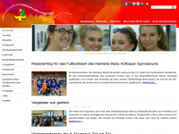 gymkatzelsdorf.net Webseite Vorschau