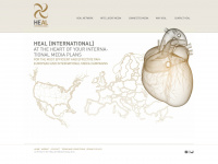 heal-international.de Webseite Vorschau