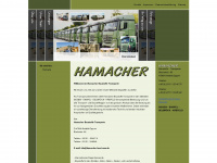 hamacher-bau-trans.de Webseite Vorschau