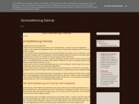 gymnastikanzug-sulvinja.blogspot.com Webseite Vorschau