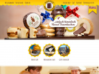 harzer-baumkuchen.de Webseite Vorschau