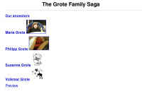 grote-family.de Webseite Vorschau