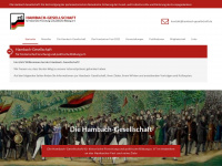 hambach-gesellschaft.de Webseite Vorschau