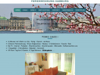 hamburg-ferienwohnung.com Webseite Vorschau