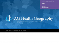 health-geography.de Webseite Vorschau