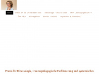 health-kinesiologie.info Webseite Vorschau