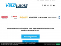 velolukas.ch Webseite Vorschau