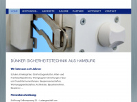 hamburg-sicherheitstechnik.de Webseite Vorschau
