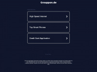 grouppon.de Webseite Vorschau
