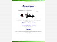 gyrocopter-plauen.de Webseite Vorschau