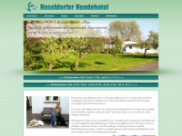 haseldorfer-hundehotel.de Webseite Vorschau