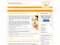hamburg-zahnarzt.net Webseite Vorschau