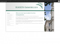 hasen-immobilien.de Webseite Vorschau
