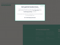hasenauer-textilreinigung.de Webseite Vorschau