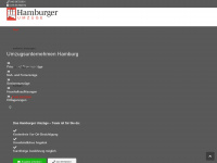 hamburger-umzuege.de Webseite Vorschau