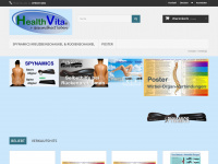 healthvita.de Webseite Vorschau