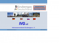 grubengas.org Webseite Vorschau