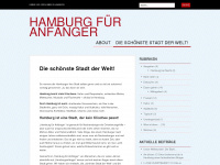 hamburgforbeginners.wordpress.com Webseite Vorschau