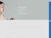 haslacher.com Webseite Vorschau