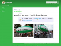 gruena.net Webseite Vorschau