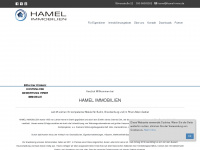 hamel-immo.de Webseite Vorschau
