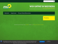 gruene-breuberg.de Webseite Vorschau