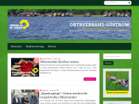 gruene-guestrow.de Webseite Vorschau