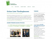 gruene-liste.org Webseite Vorschau