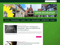 gruene-michelstadt.de Webseite Vorschau