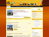ulisa.info Webseite Vorschau