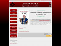 shinkendo.com Webseite Vorschau