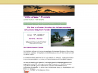 villa-maria-florida.de Webseite Vorschau