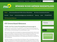 gruene-rheinfelden.de Webseite Vorschau