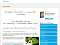 gruener-tee-gruentee.com Webseite Vorschau