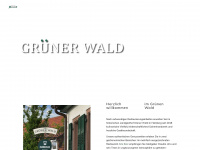 gruenerwald.de Webseite Vorschau