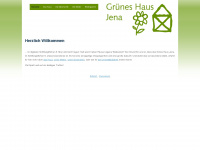gruenes-haus-jena.de Webseite Vorschau