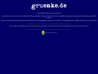 gruenke.de Webseite Vorschau