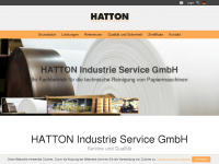 hatton-paperservice.de Webseite Vorschau