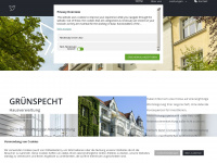 gruenspecht-hausverwaltung.de Webseite Vorschau