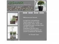 gruenzeit.com Webseite Vorschau