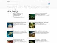 simfisch.de Webseite Vorschau