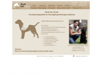 hand-am-hund.de Webseite Vorschau