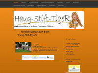 haug-stift-tiger.de Webseite Vorschau