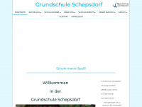 grundschule-schepsdorf.de Webseite Vorschau