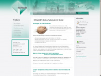 haumann-sicherheitstechnik.de Webseite Vorschau