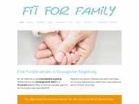 hebammen-fitforfamily.de Webseite Vorschau