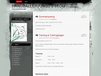 handballerjungs.wordpress.com Webseite Vorschau